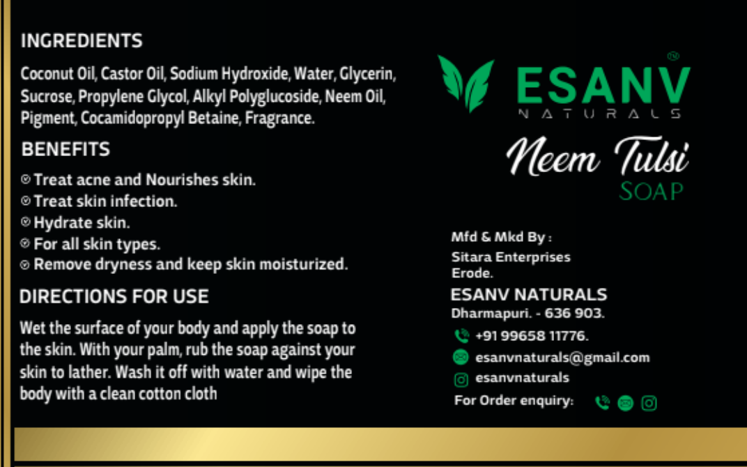 Neem Tulsi Soap